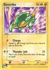 Electrike #30 EX Ruby and Sapphire