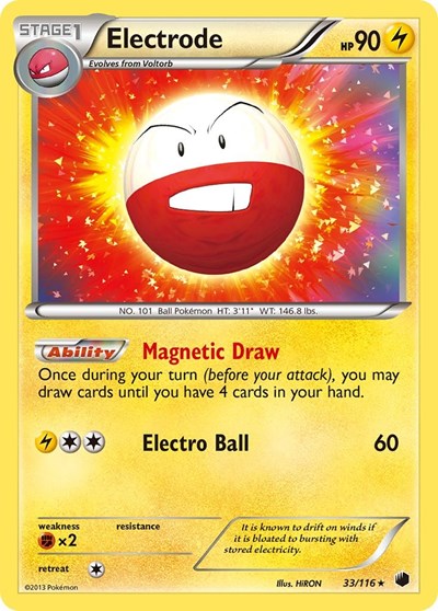Electrode #33 Plasma Freeze