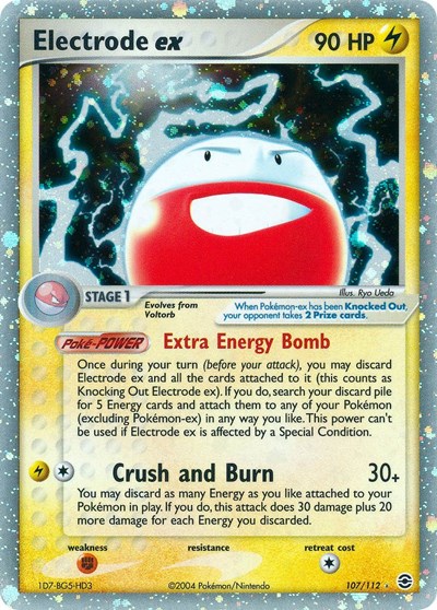 Electrode ex #107 FireRed & LeafGreen