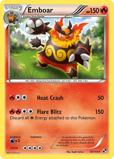 Emboar Black and White #19