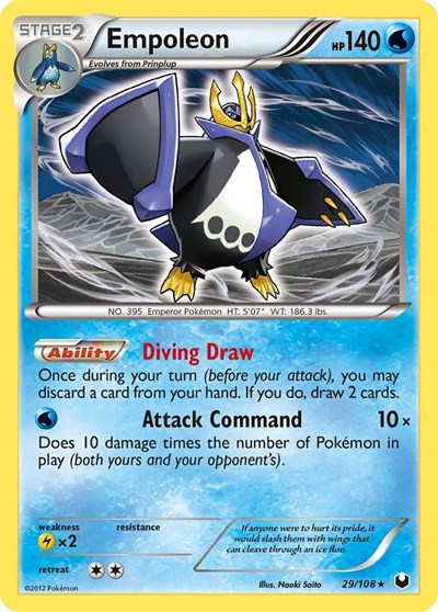Empoleon #29 Dark Explorers