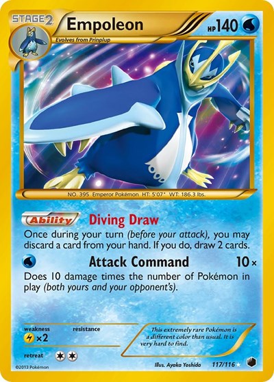 Empoleon #117 Plasma Freeze