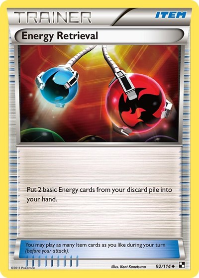 Energy Retrieval #92 Black and White