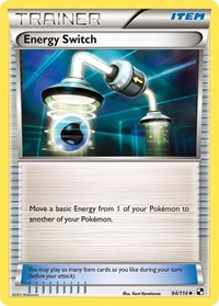 Energy Switch #94 Black and White