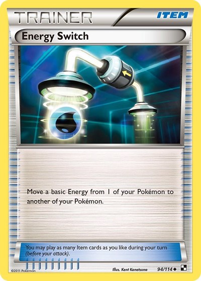 Energy Switch #94 Black and White