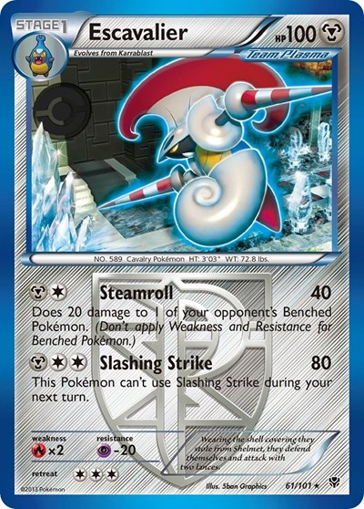 Escavalier #61 Plasma Blast