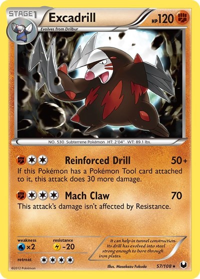 Excadrill #57 Dark Explorers