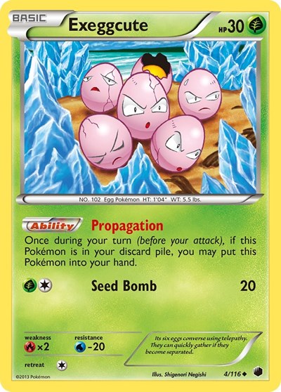 Exeggcute #4 Plasma Freeze