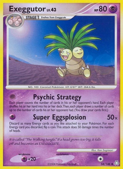 Exeggutor #54 Legends Awakened