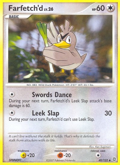 Farfetch'd #49 Secret Wonders