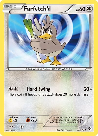 Farfetch'd #107 Boundaries Crossed