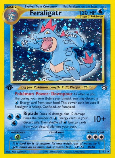 Feraligatr #5 Neo Genesis