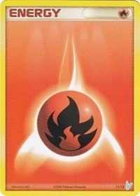 Fire Energy #11 EX Trainer Kit 2: Plusle & Minun
