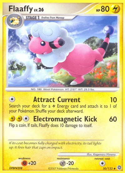 Flaaffy #50 Secret Wonders