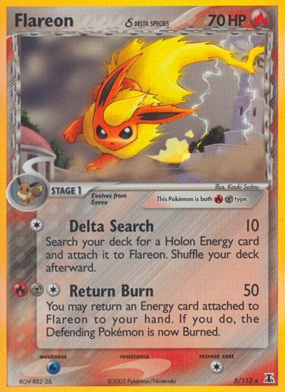 Flareon #5 Delta Species