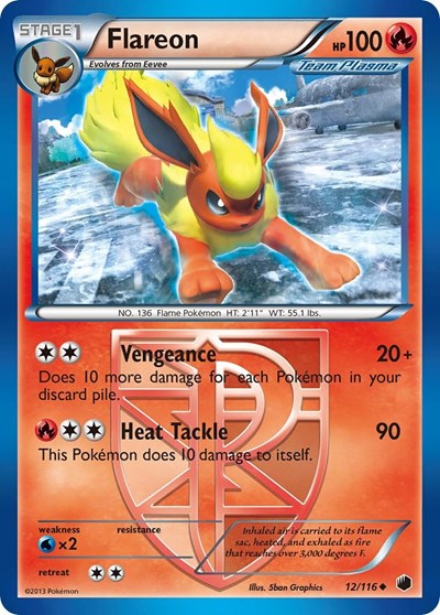 Flareon #12 Plasma Freeze