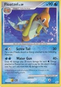 Floatzel #2 DP Trainer Kit: Manaphy & Lucario