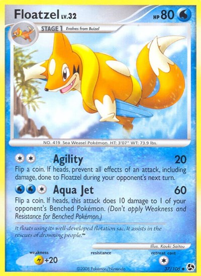 Floatzel #37 Great Encounters