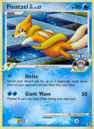 Floatzel GL #4 Rising Rivals