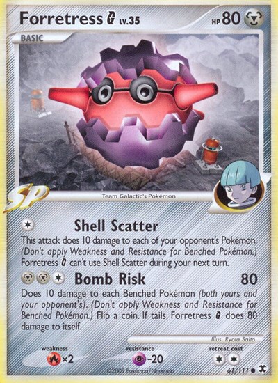 Forretress G #61 Rising Rivals
