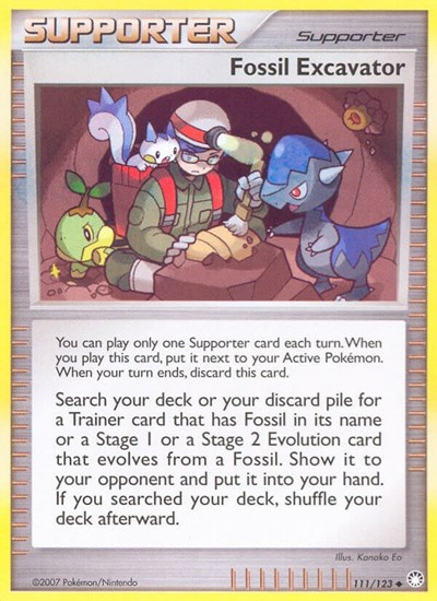 Fossil Excavator #111 Mysterious Treasures