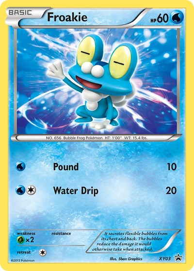 Froakie #XY03 XY Promos