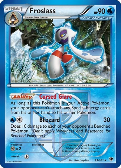 Froslass #23 Plasma Blast
