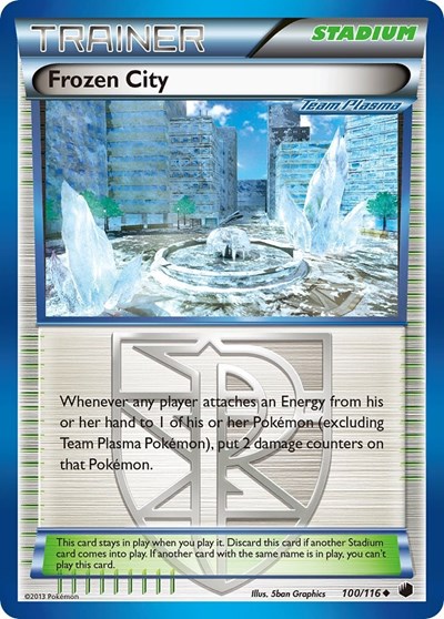Frozen City #100 Plasma Freeze