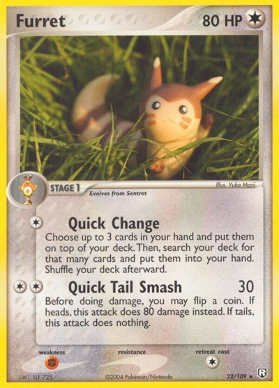 Furret #22 Team Rocket Returns