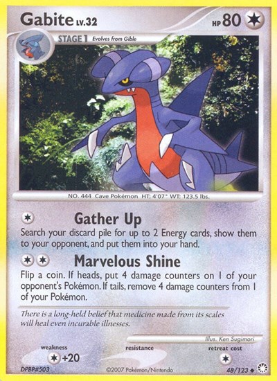 Gabite #48 Mysterious Treasures