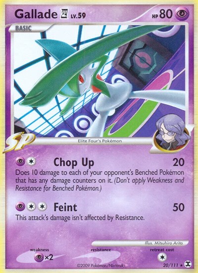 Gallade E4 #20 Rising Rivals