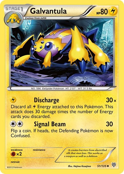 Galvantula #51 Plasma Storm