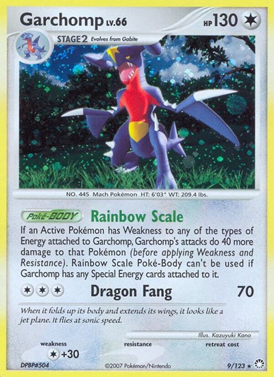 Garchomp #9 Mysterious Treasures