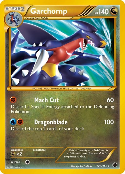 Garchomp #120 Plasma Freeze