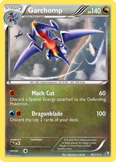 Garchomp #96 Legendary Treasures