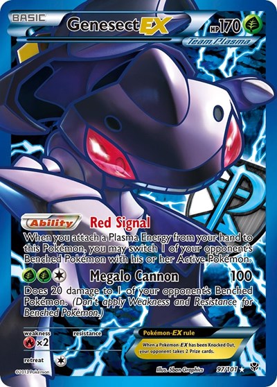 Genesect EX (Team Plasma) #97 Plasma Blast
