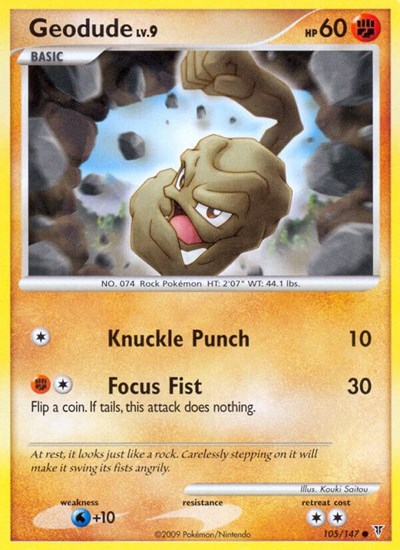 Geodude #105 Supreme Victors