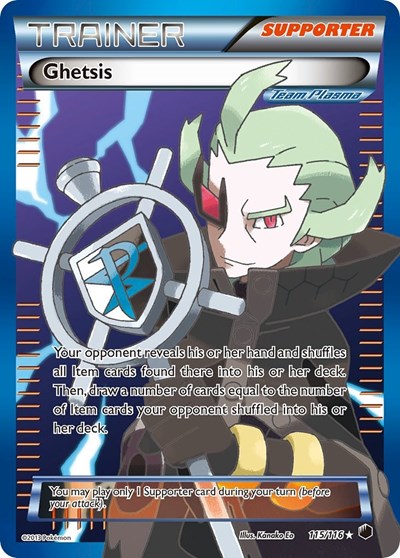 Ghetsis (Team Plasma) #115 Plasma Freeze