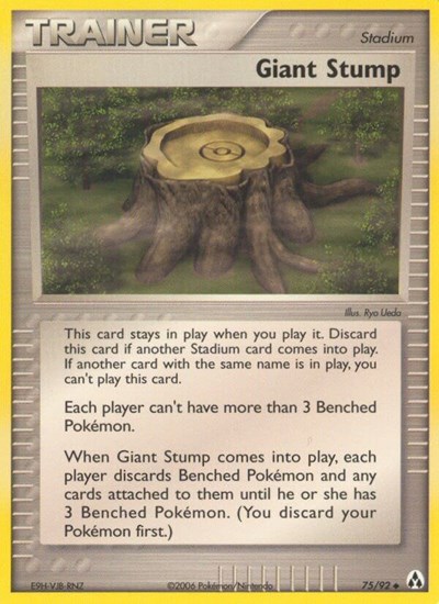 Giant Stump #75 Legend Maker