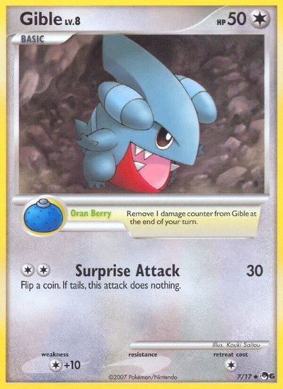 Gible #7 POP Series 6
