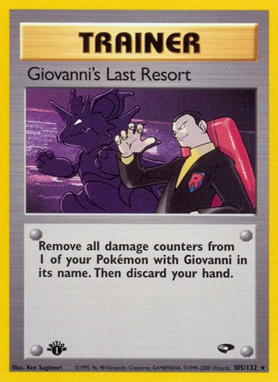 Giovanni's Last Resort #105 Gym Challenge