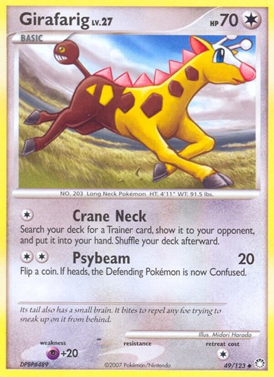 Girafarig #49 Mysterious Treasures