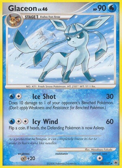 Glaceon #20 Majestic Dawn