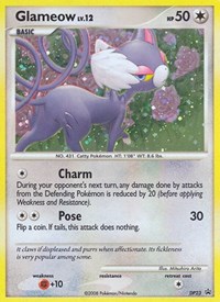 Glameow #DP23 Diamond and Pearl Promos