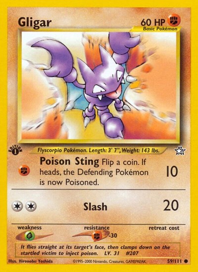 Gligar #59 Neo Genesis