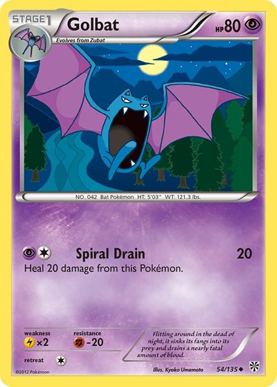 Golbat #54 Plasma Storm