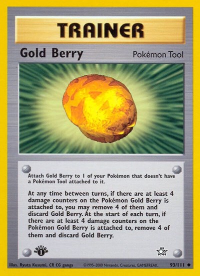 Gold Berry #93 Neo Genesis