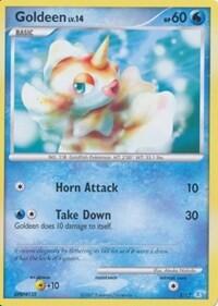 Goldeen #3 DP Trainer Kit: Manaphy & Lucario