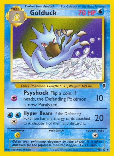 Golduck #43 Legendary Collection