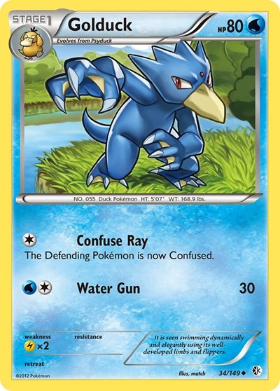 Golduck #34 Boundaries Crossed